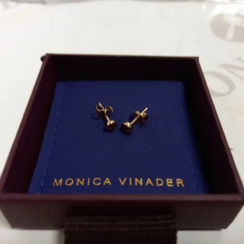 MONICA VINADER MINI GEM STUD EARRINGS