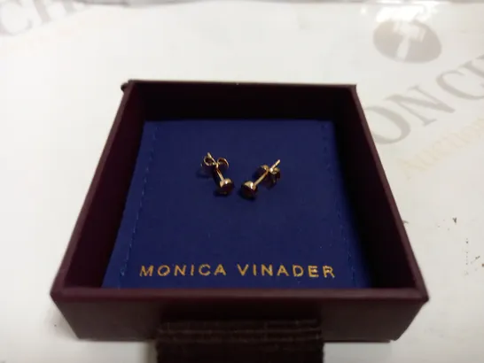 MONICA VINADER MINI GEM STUD EARRINGS