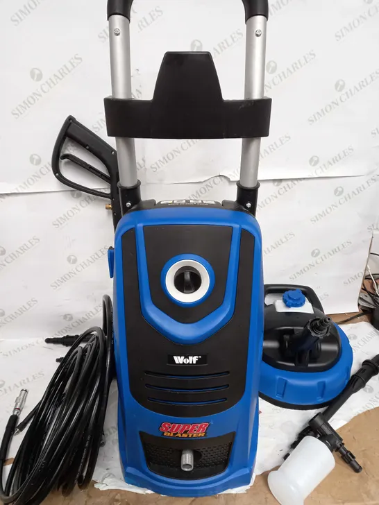 WOLF SUPER BLASTER PRESSURE WASHER BLUE