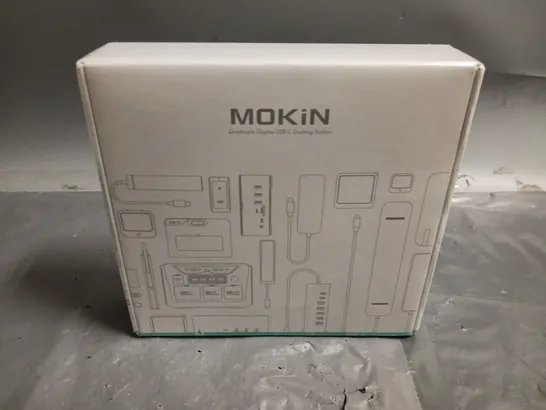 BOXED AND SEALED MOKIN QUADRUPLE DISPLAY USB-C DOCKING STATION