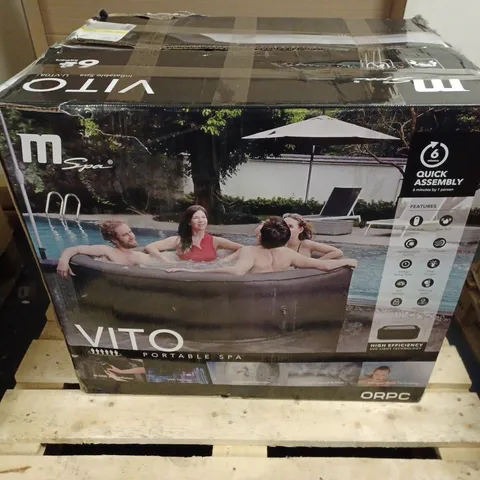 VITO PORTABLE SPA U-VT061 6-PERSON // COLLECTION ONLY