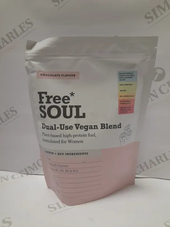 FREE SOUL VEGAN PROTEIN BLEND FOR WOMEN 510G - CHOCOLATE