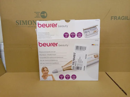 BEURER MP64UK CORDLESS ELECTRONIC MANICURE AND PEDICURE TOOL 