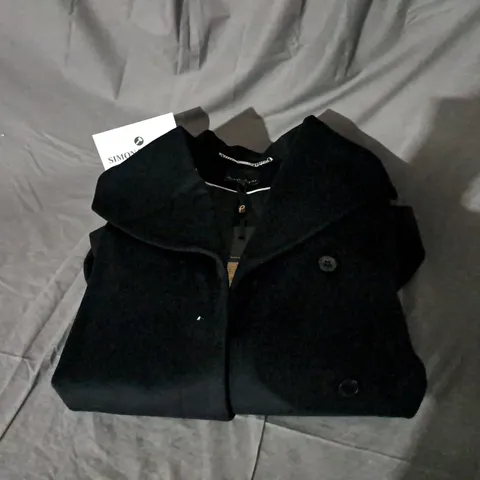 PHASE EIGHT NICCI COAT IN BLACK SIZE 16