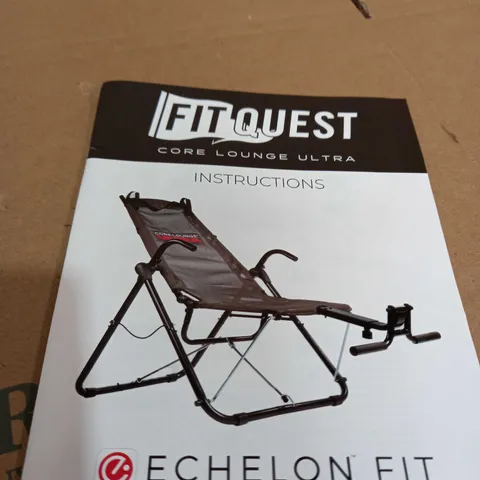 FITQUEST CORE LOUNGER FOLDABLE WORKOUT CHAIR