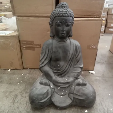 BOXED LARGE SITTING BUDHA FIGURE