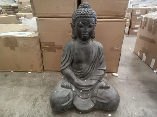 BOXED LARGE SITTING BUDHA FIGURE