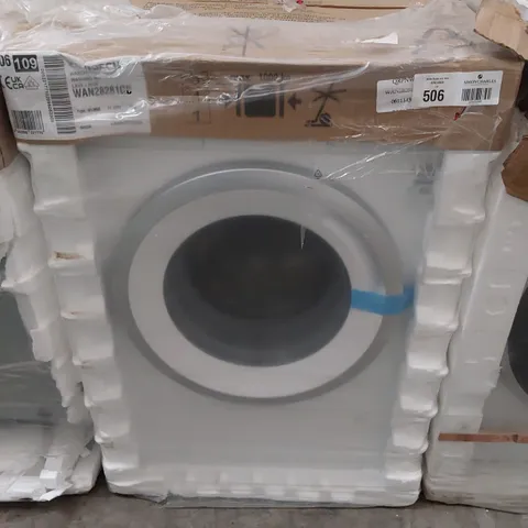 GRADE 1 BOSCH 8KG WASHING MACHINE 1400 SPIN WHITE WAN28281GB