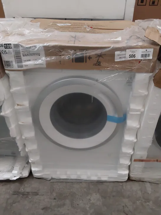 GRADE 1 BOSCH 8KG WASHING MACHINE 1400 SPIN WHITE WAN28281GB