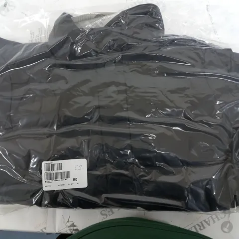 BLACK FEATHER DOWN JACKET SIZE M