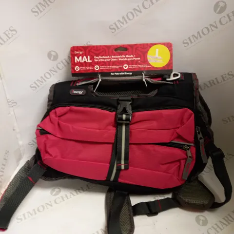 MAL DOG RUCKSACK - RED SIZE L