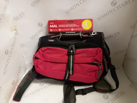 MAL DOG RUCKSACK - RED SIZE L