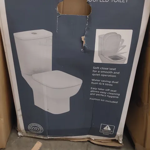 BOXED IDEAL STANDARD STUDIO ECHO CLOSE COUPLED TOILET DUAL FLUSH & SOFT CLOSE SEAT