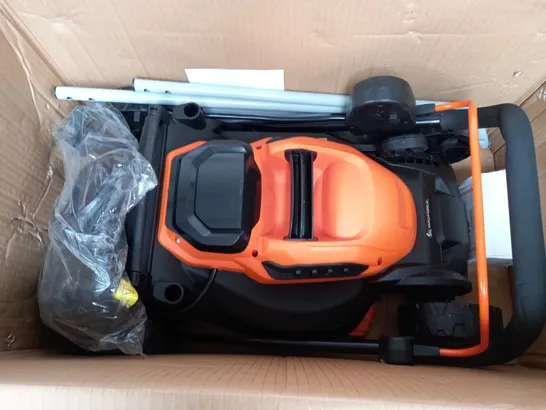 YARD FORCE 32CM LAWNMOWER AND TRIMMER RRP £199