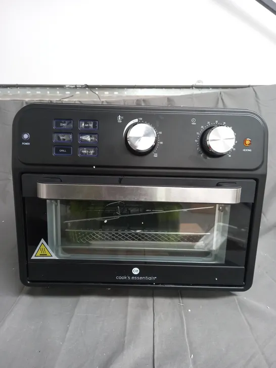 BOXED COOK'S ESSENTIAL 21-LITRE AIRFRYER OVEN IN BLACK