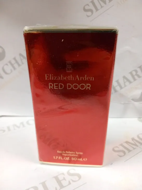 BOXED AND SEALED ELIZABETH ARDEN RED DOOR EAU DE TOILETTE 50ML