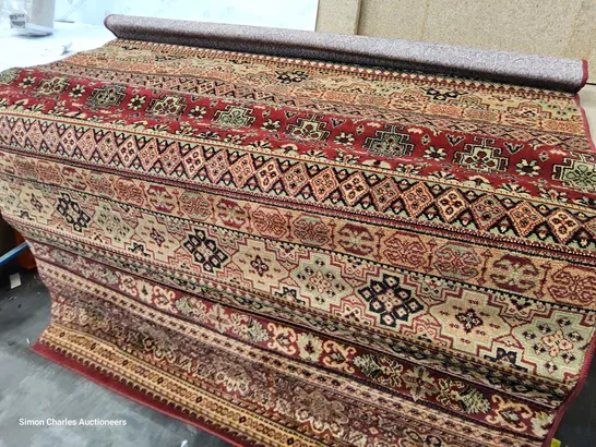 BOULDER BROOK RED/BROWN RUG 120 × 170