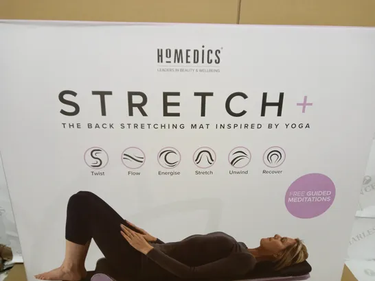 HOMEDICS STRETCH+THE  BACK STRETCHING MAT INSPIRED BY YOGA