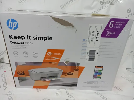 BOXED HP DESKJET 2710E PRINTER 