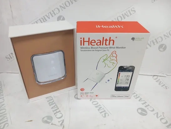 BOXED IHEALTH WIRELESS BLOOD PRESSURE WRIST MONITOR