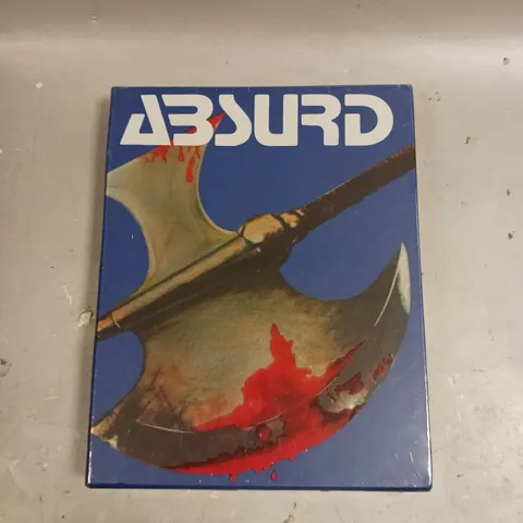 SEALED ABSURD THE ITALIAN COLLECTION ULTRA HD BLU-RAY 