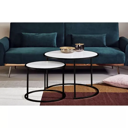 BOXED LORATA 2 PIECE COFFEE TABLE 