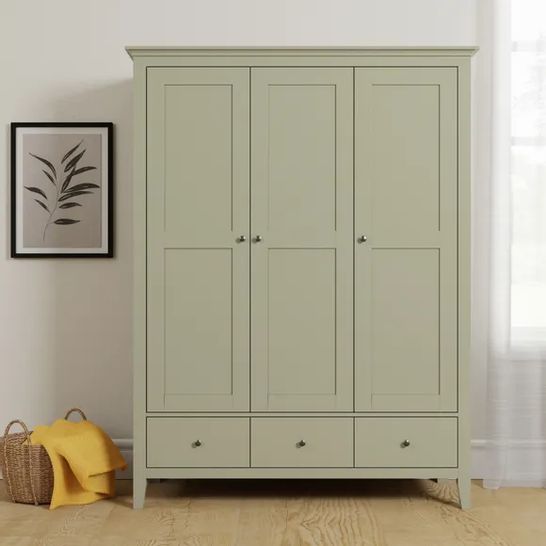 BOXED LYNTON TRIPLE WARDROBE IN SAGE (2 BOXES)