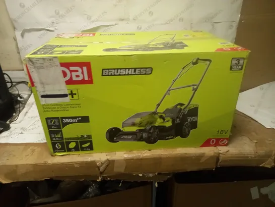 RYOBI 18V ONE+ LAWNMOWER