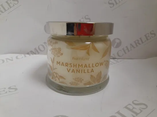 PARTYLITE MARSHMALLOW VANILLA SCENTED CANDLE