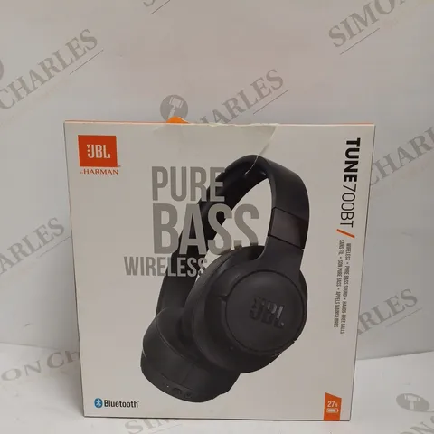 BOXED JBL TUNE700BT PURE BASS WIRELESS HEADPHONES 