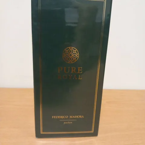 BOXED AND SEALED FEDERICO MAHORA PURE ROYAL UNISEX PARFUM 50ML