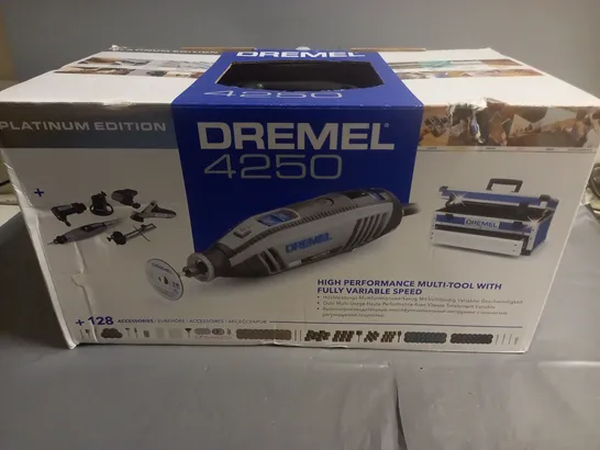 DREMEL 4250 PLATINUM MULTI-TOOL IN CARRY BOX