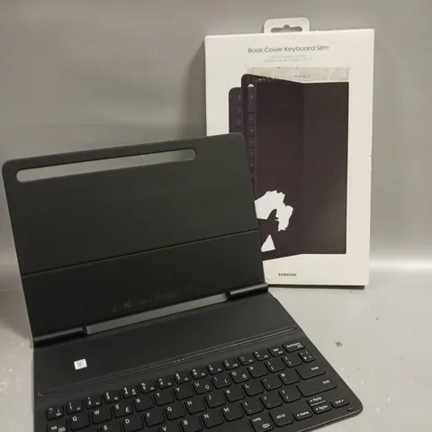 BOXED SAMSUNG GALAXY TAB S8 BOOK COVER SLIM KEYBOARD 