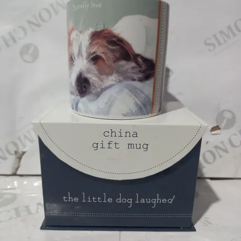 THE LITTLE DOG LAUGHED CHINA GIFT MUG