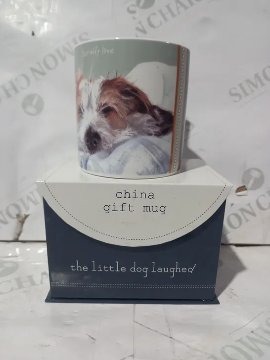 THE LITTLE DOG LAUGHED CHINA GIFT MUG