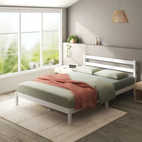 BOXED JAVERY BEDFRAME // SIZE UNSPECIFIED 