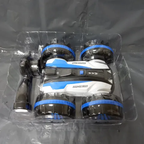 BOXED AMPHIBIOUS RADIO CONTROL CAR BLUE