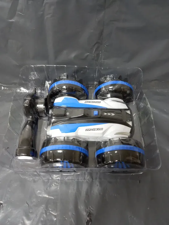 BOXED AMPHIBIOUS RADIO CONTROL CAR BLUE