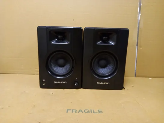 M-AUDIO BX4 - 120-WATT POWERED DESKTOP COMPUTER SPEAKERS