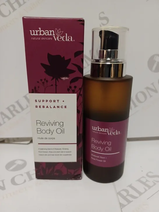 BOX OF 2 URBAN VEDA REVIVING BODY OIL - 2X100ML