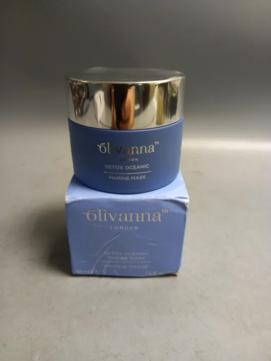 BOXED OLIVANNA DETOX OCEANIC MARINE MASK 50ML