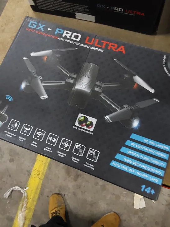 BOXED GX PRO ULTRA HD PRO FOLDING DRONE