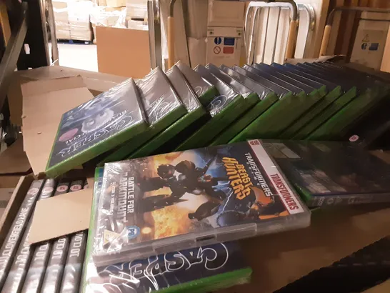 PALLET OF LARGE QUANTITY OF DVDS 