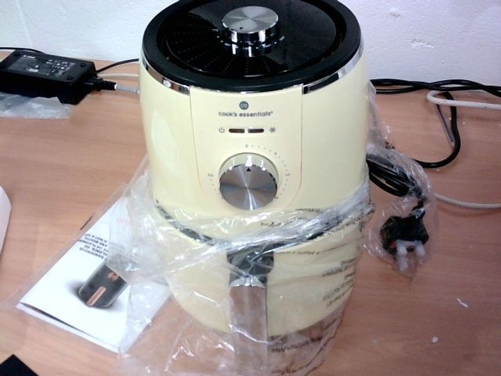 cooks essentials air fryer cream