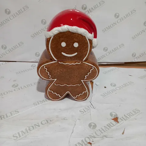 HOMEWORX BY HARRY SLATKIN & CO. CERAMIC GINGERBREAD MAN