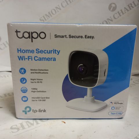 SEALED TAPO HOME SECURITY WI-FI CAMERA
