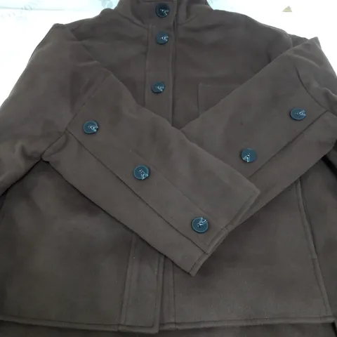 WYNNE COLLECTION BROWN COAT L