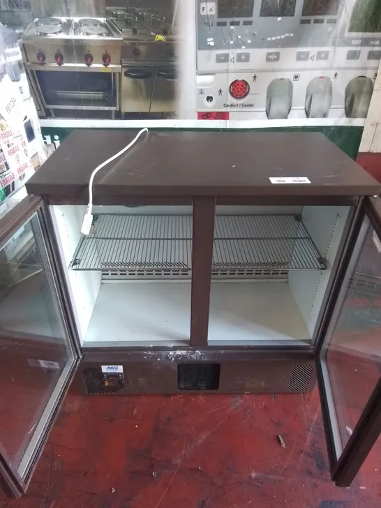 A&G UNDERCOUNTER 2 DOOR FRIDGE 