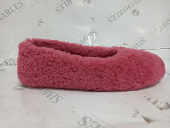 EMU MIRA TEDDY SHEEPSKIN SLIPPER - PINK COLOUR SIZE 7 