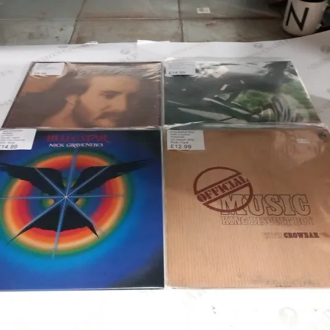 A COLLECTION OF 14 VINYL RECORDS AND BOX SET. ALL ARE IMPORTS FROM THE US, GERMANY ETC.